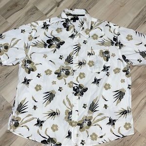 Hawaiian style button down shirt size 2X